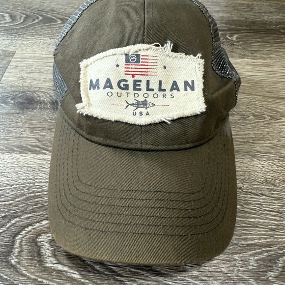 Megellan Outdoors Hat Men's Adjustable Size Trucker Baseball Cap - Picture 1 of 7
